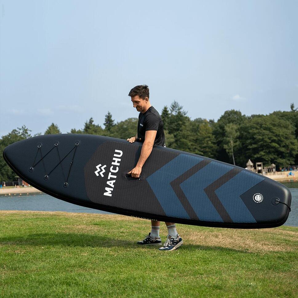 Stand up paddle Aqua Camo - nadmuchiwana deska sup 320x81x15 cm