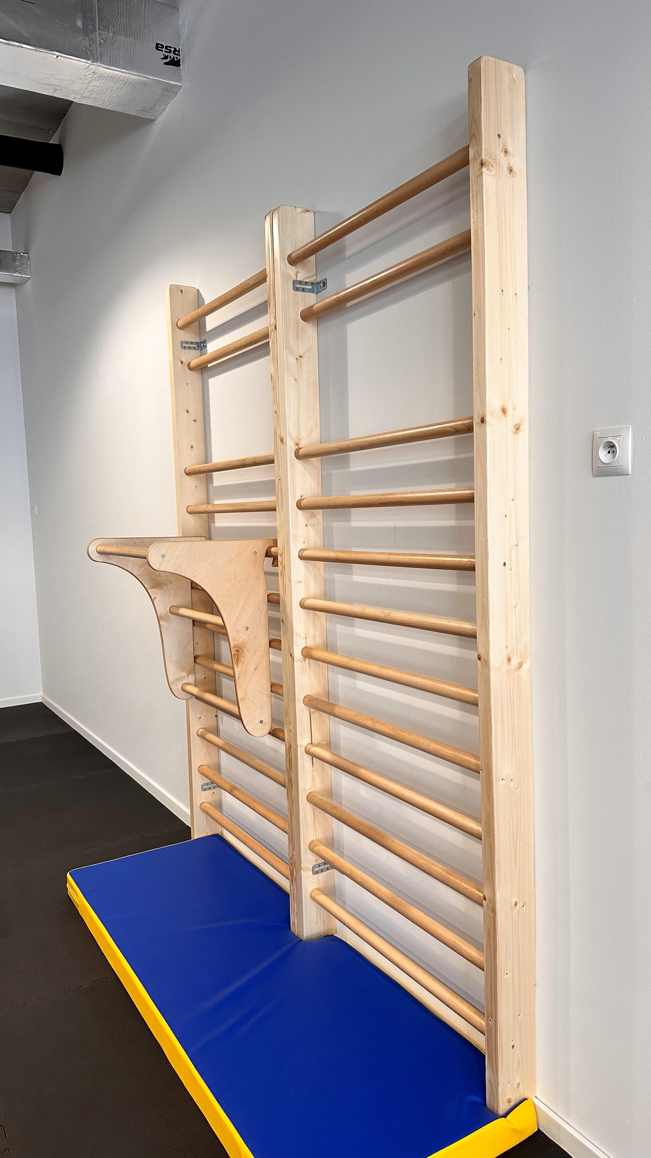 Drewniana drabinka gimnastyczna UNDERFIT 240 x 90 cm 7/8