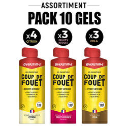 Gel énergie instantanée Coup de Fouet - Assortiment - 10x34g