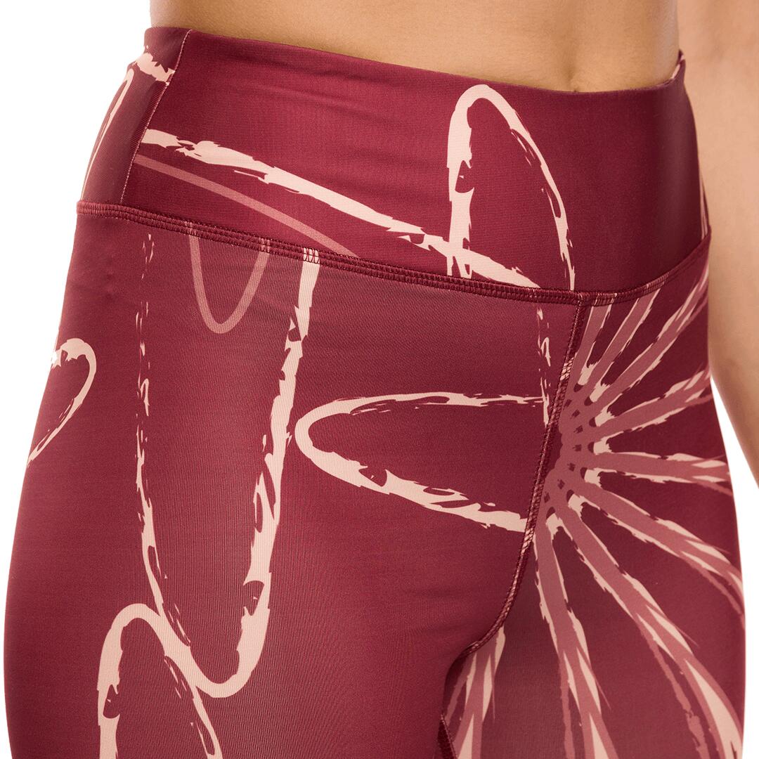 Mallas leggings larga para Mujer Trangoworld Serra Rojo 7/7