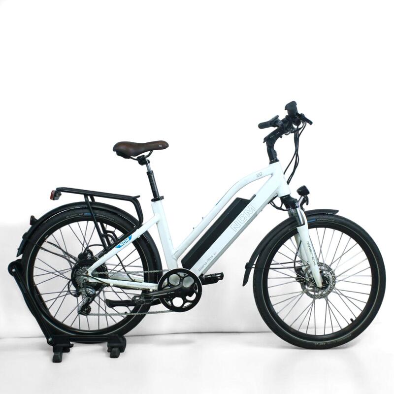 Reconditionné - Vélo de ville électrique Milano White Plus  - Très bon état