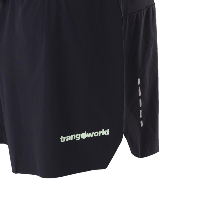 Pantalones cortos de Trail Running para Mujer Trangoworld Larues Negro