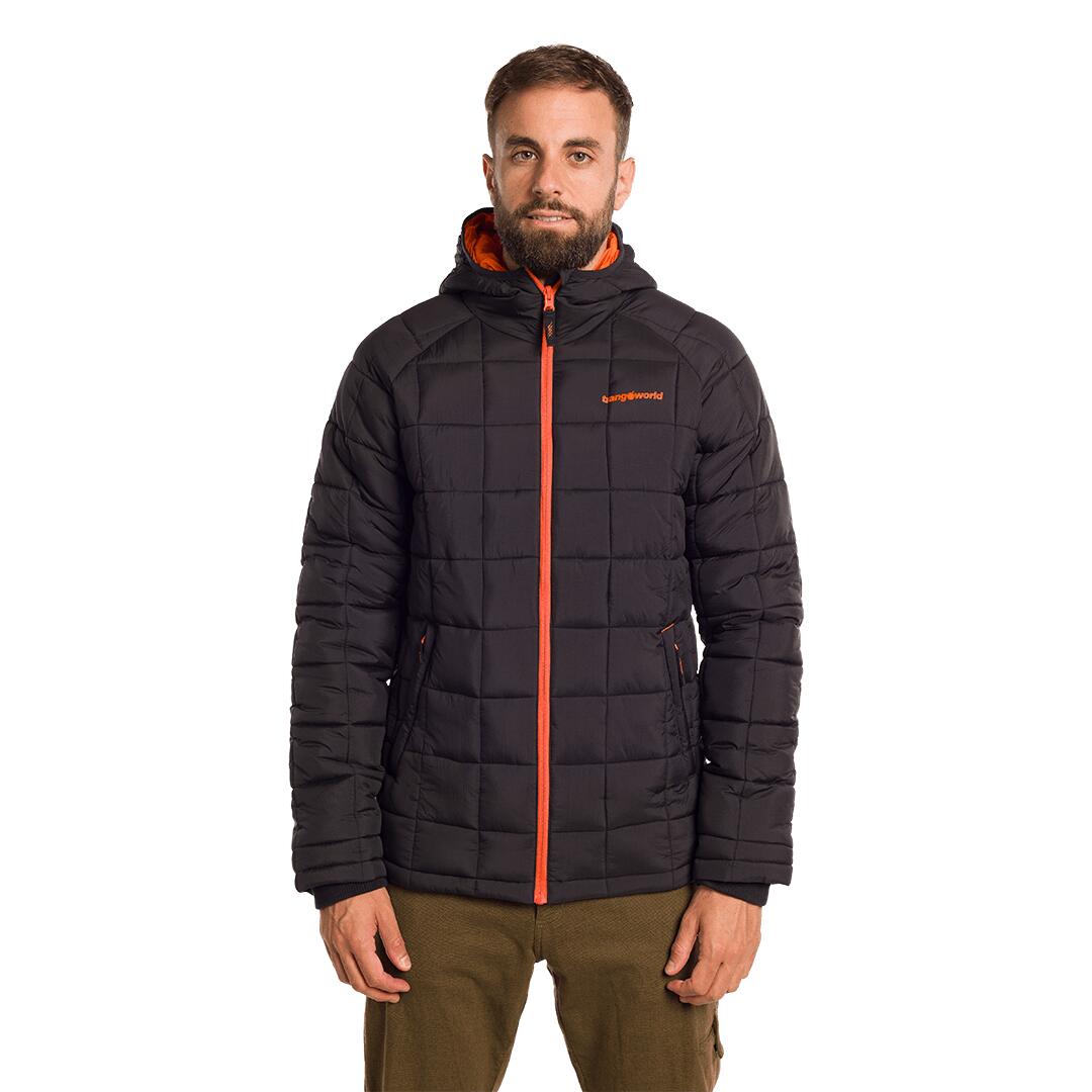 Chaqueta acolchada para Hombre Trangoworld Clisson Negro/Naranja 3/7