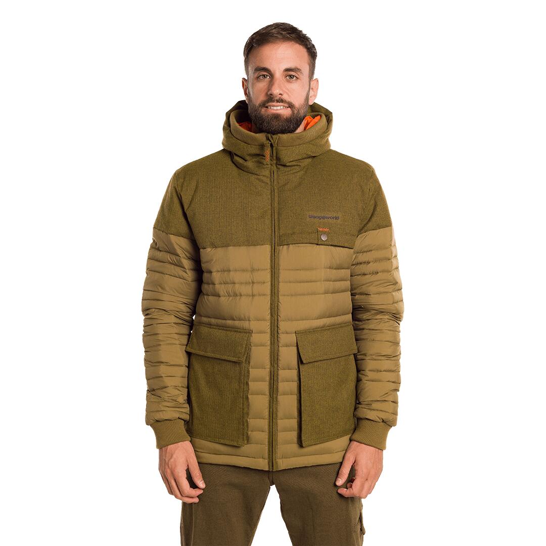Plumífero para Hombre Trangoworld Datca Marrón/Naranja 180g 600cuin 3/7
