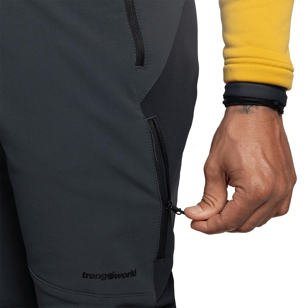 Pantalón para Hombre Trangoworld Jorlan vd Gris/Negro 5/7