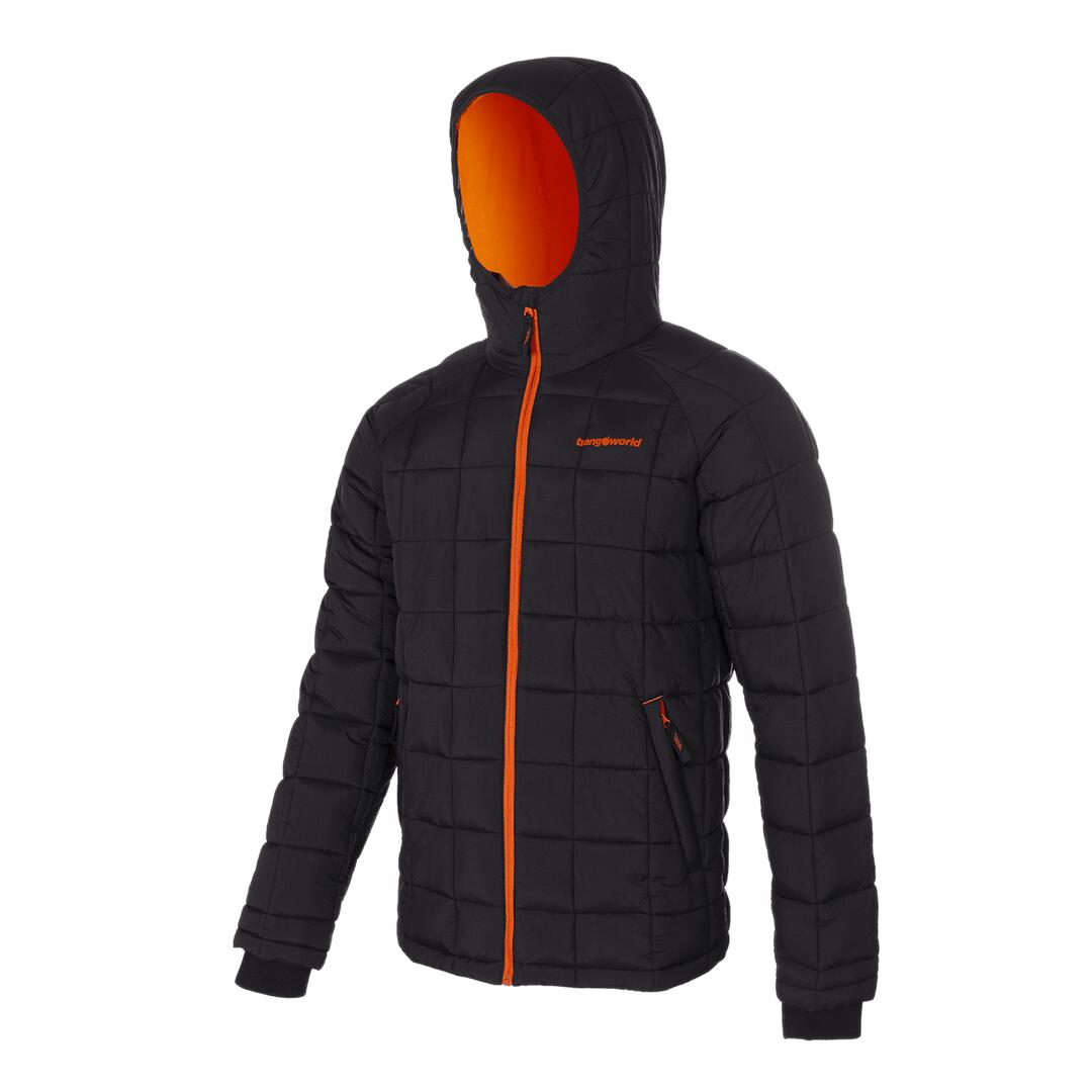 negro / naranja