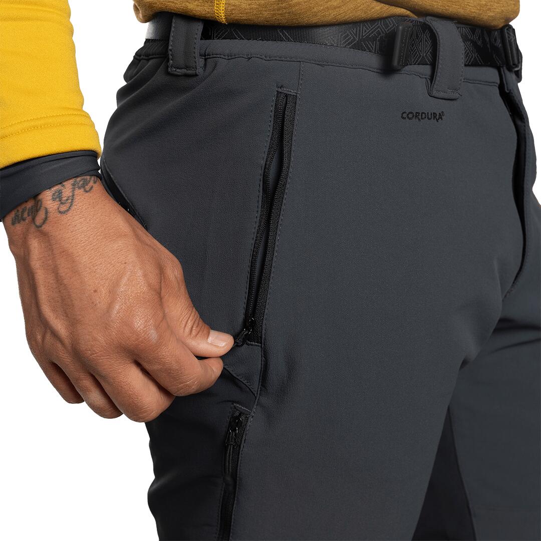 Pantalón para Hombre Trangoworld Jorlan vd Gris/Negro 7/7