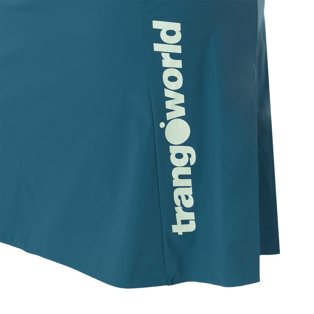 Falda de Trail Running para Mujer Trangoworld Moreta Azul/Verde 2/7