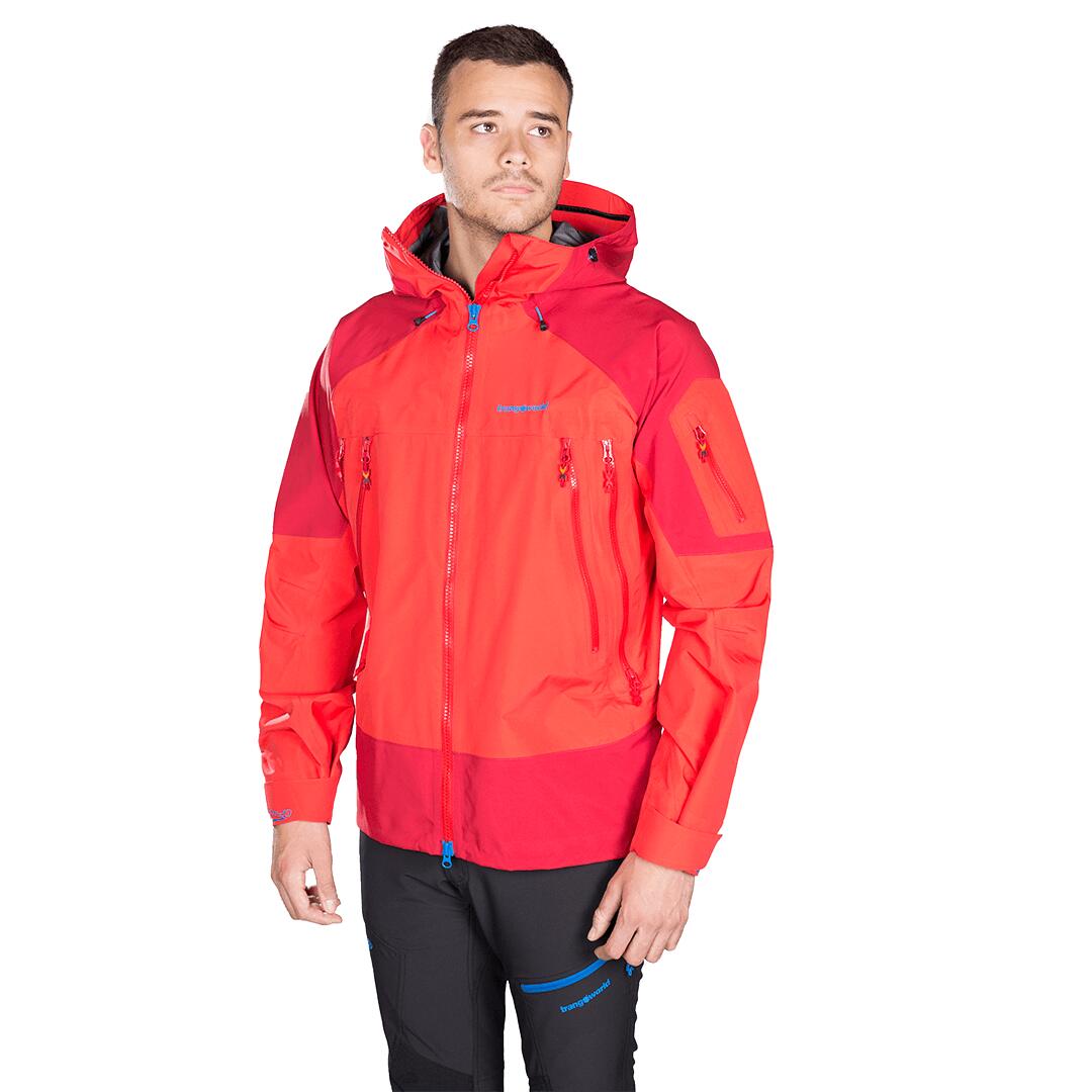 Chaqueta para Hombre Trangoworld Trx2 shell pro Rojo/Rojo/Negro