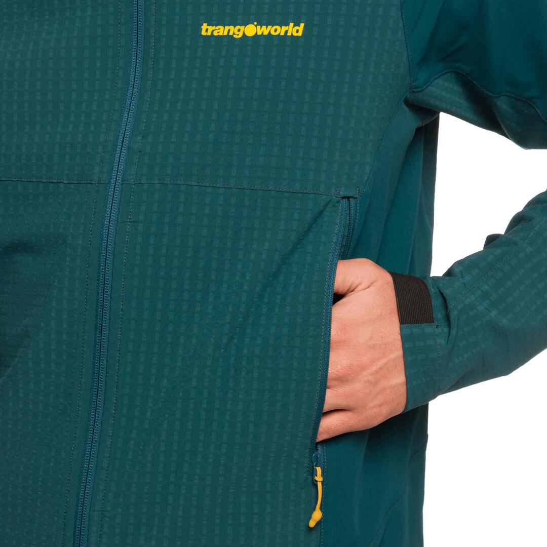 Softshell para Hombre Trangoworld Chamar sf Verde 7/7