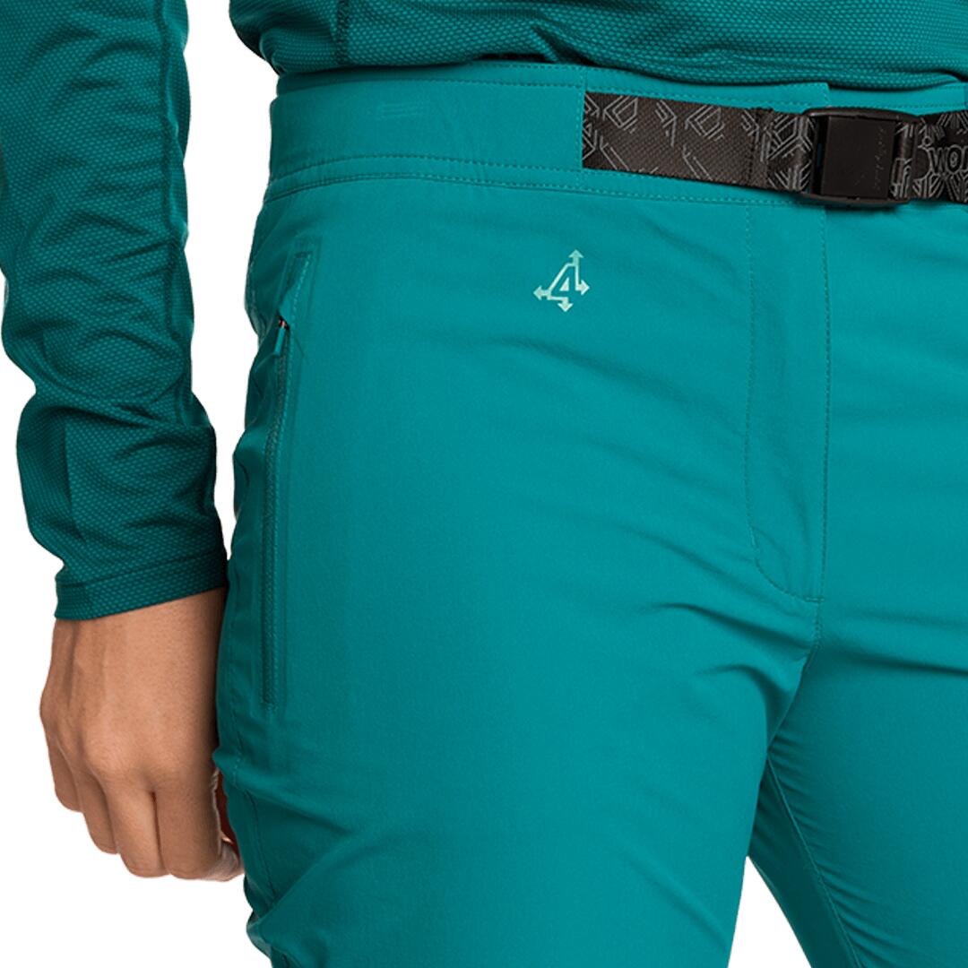 Pantalón para Mujer Trangoworld Luna sf Verde 7/7