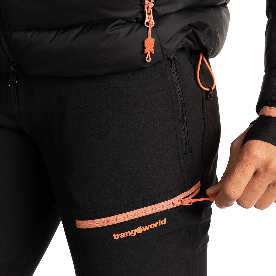 Pantalón para Mujer Trangoworld Trx2 dura wm pro Negro/Rosa 7/7