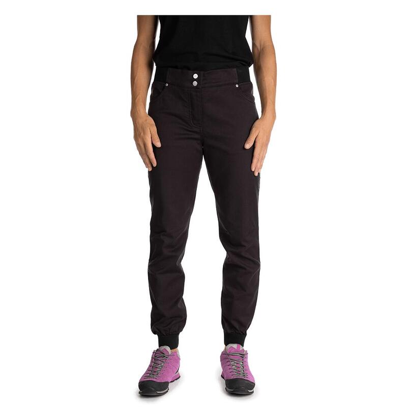 Pantalón para Mujer Trangoworld Fasnia Negro