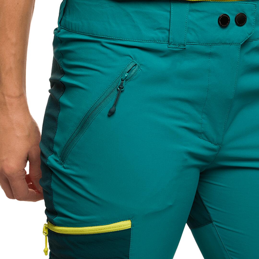 Pantalón para Mujer Trangoworld Malaren Verde/Verde 7/7