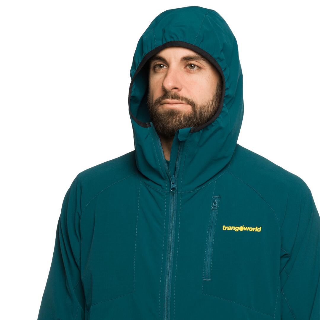 Softshell para Hombre Trangoworld Eighe Verde protección UV+30 7/7