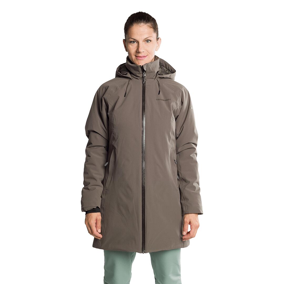 Parka para Mujer Trangoworld Arasilla termic Marrón Impermeable 3/6