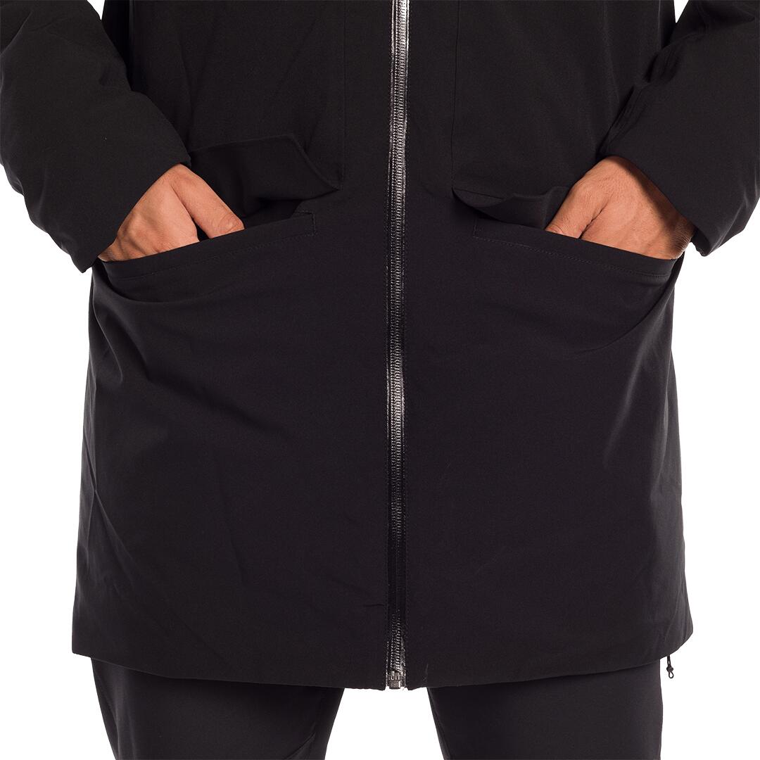 Parka para Hombre Trangoworld Ibort termic Negro/Negro Impermeable 7/7