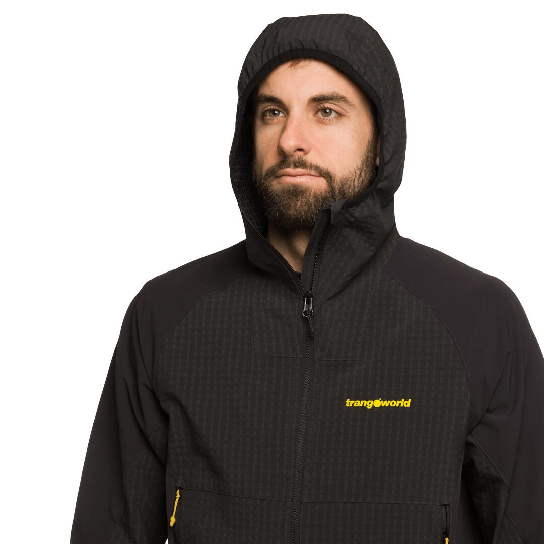 Softshell para Hombre Trangoworld Chamar sf Negro 7/7