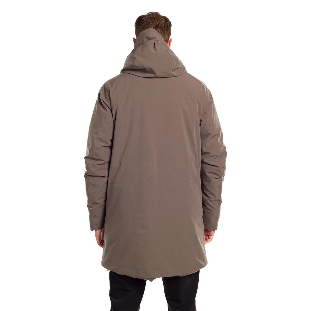 Parka para Hombre Trangoworld Ibort termic Marrón Impermeable 4/7