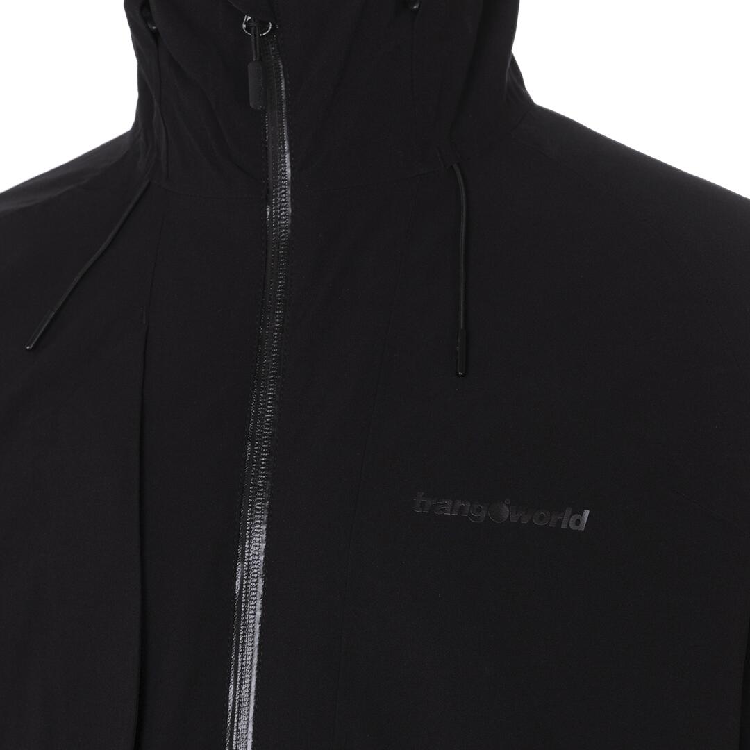 Parka para Hombre Trangoworld Ibort termic Negro/Negro Impermeable 2/7