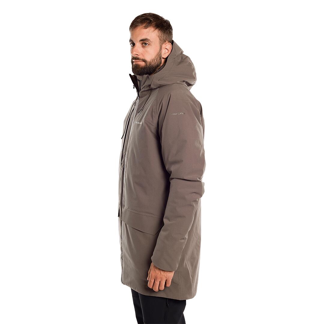 Parka para Hombre Trangoworld Ibort termic Marrón Impermeable 5/7