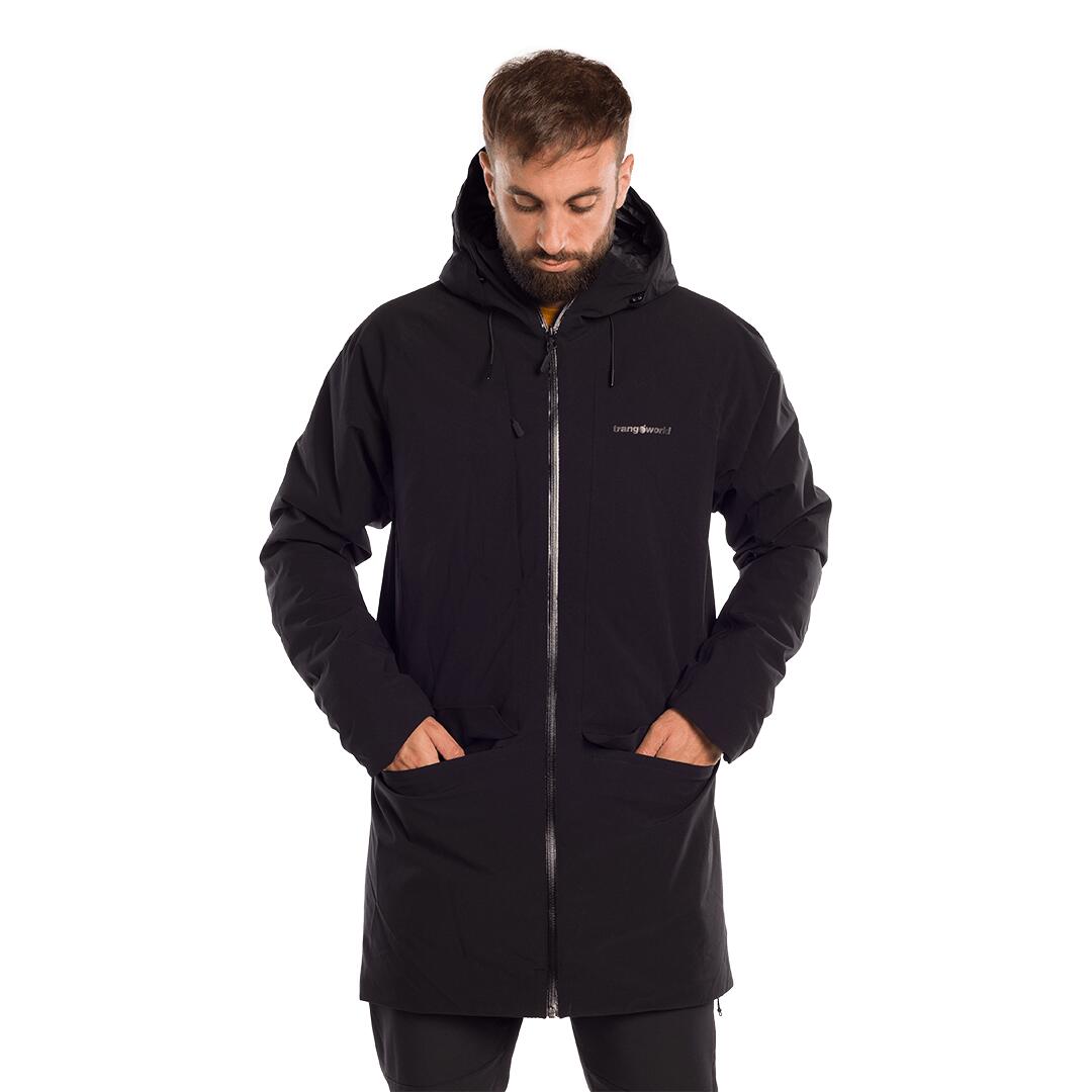 Parka para Hombre Trangoworld Ibort termic Negro/Negro Impermeable 6/7