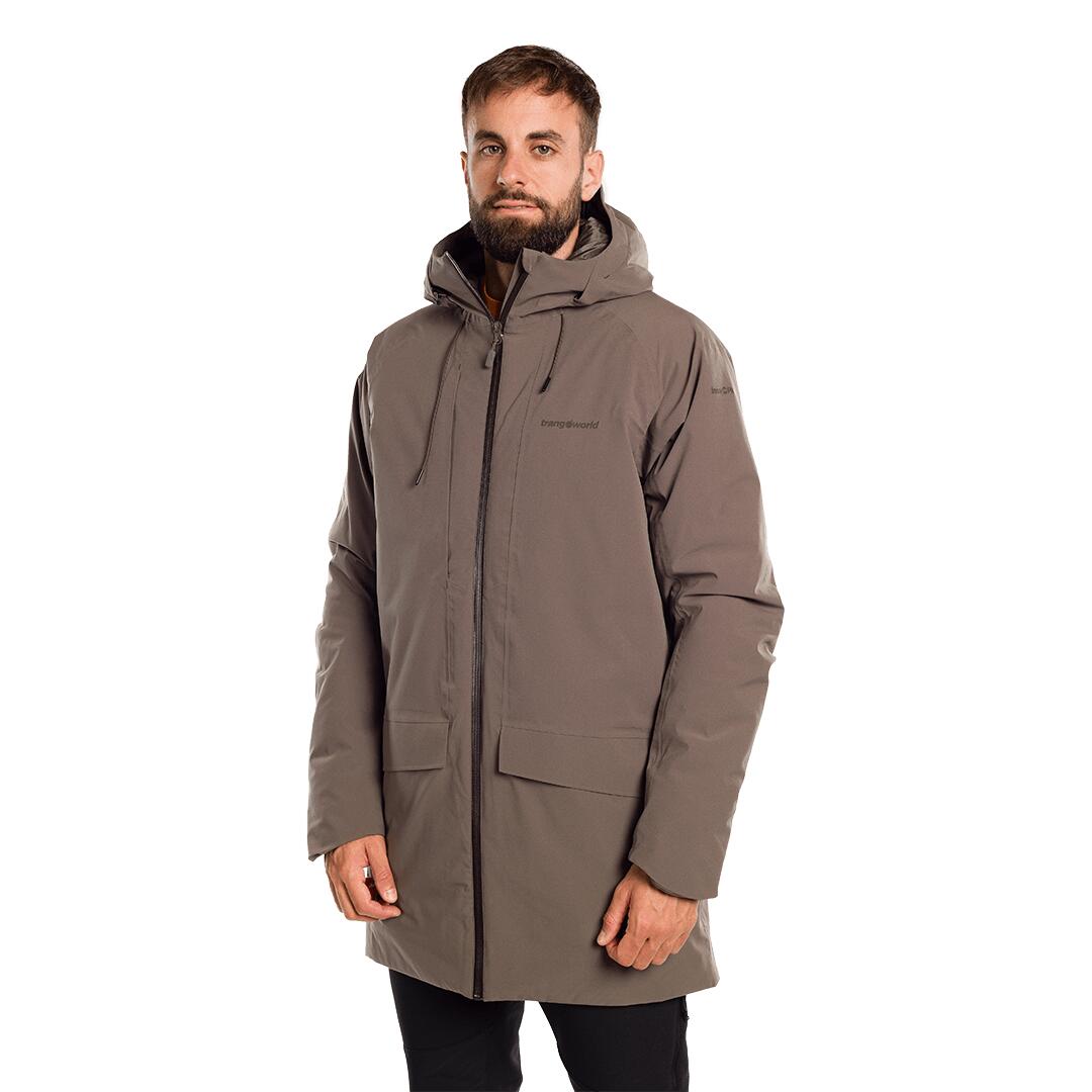 Parka para Hombre Trangoworld Ibort termic Marrón Impermeable 3/7
