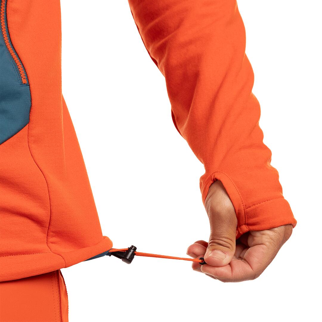 Chaqueta para Hombre Trangoworld Trx2 hybrid lt pro Naranja/Azul 7/7