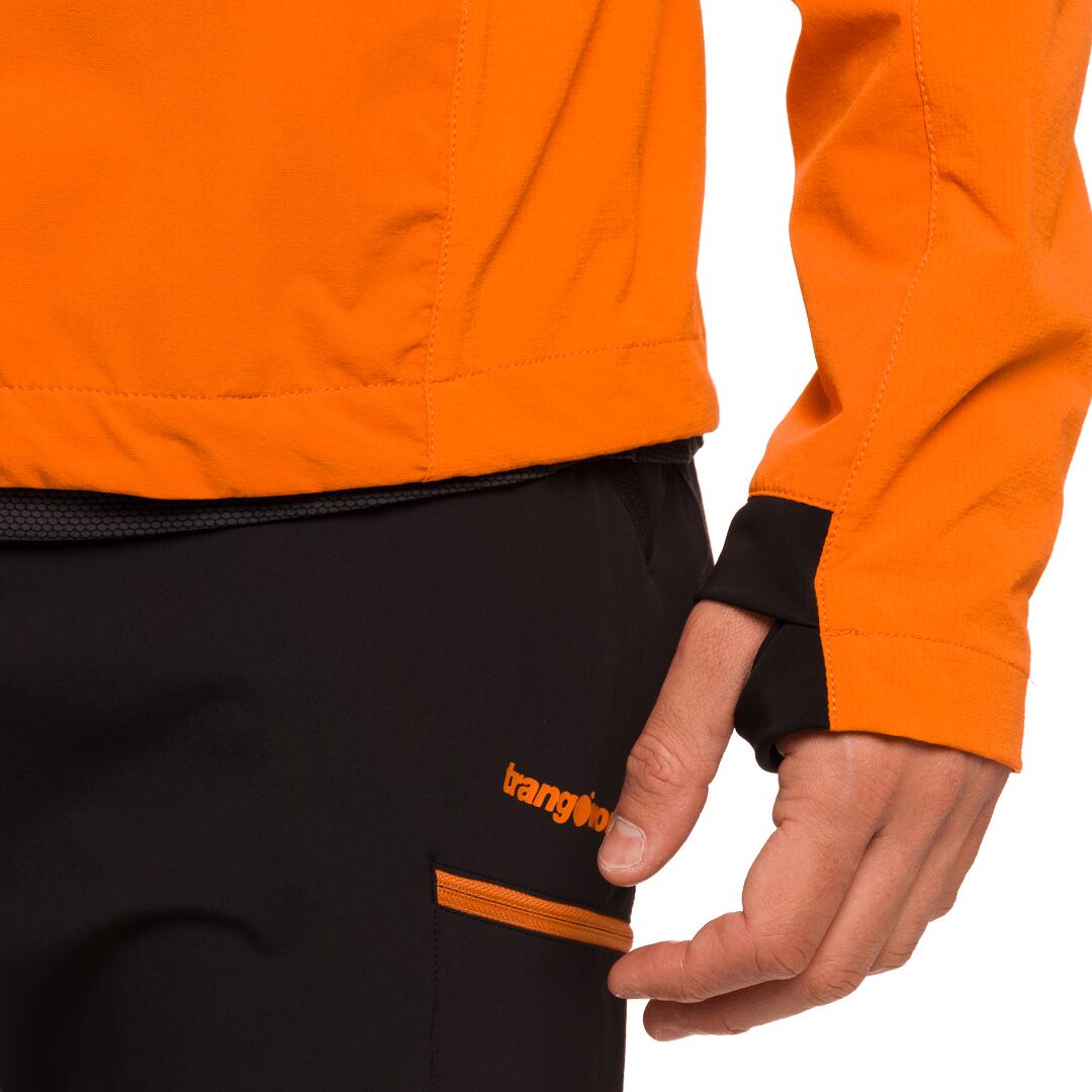 Softshell para Hombre Trangoworld Eighe Naranja/Naranja 7/7
