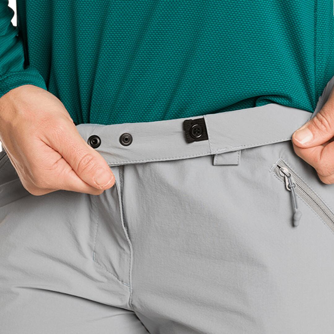 Pantalón para Mujer Trangoworld Malaren Gris/Gris/Gris 7/7