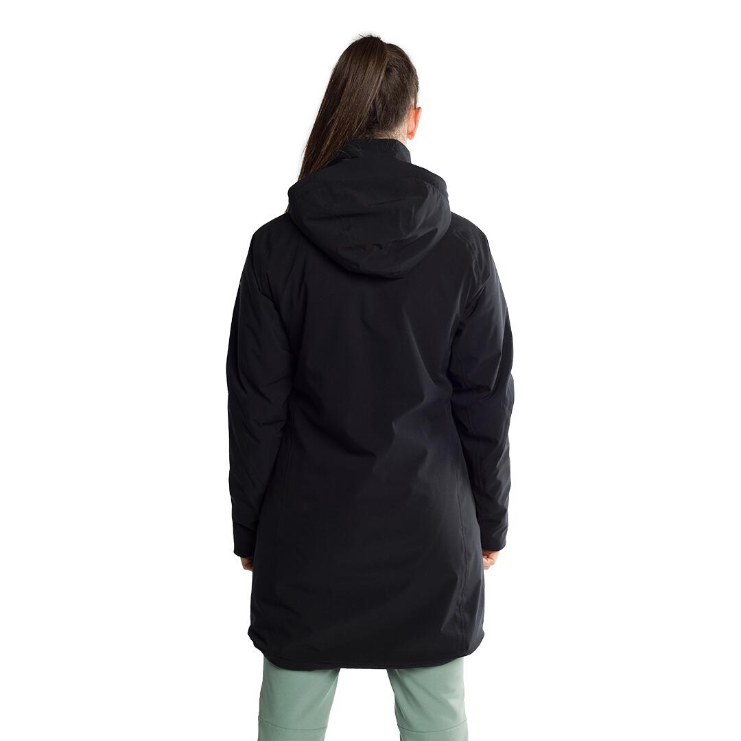 Parka para Mujer Trangoworld Arasilla termic Negro/Negro Impermeable 4/7