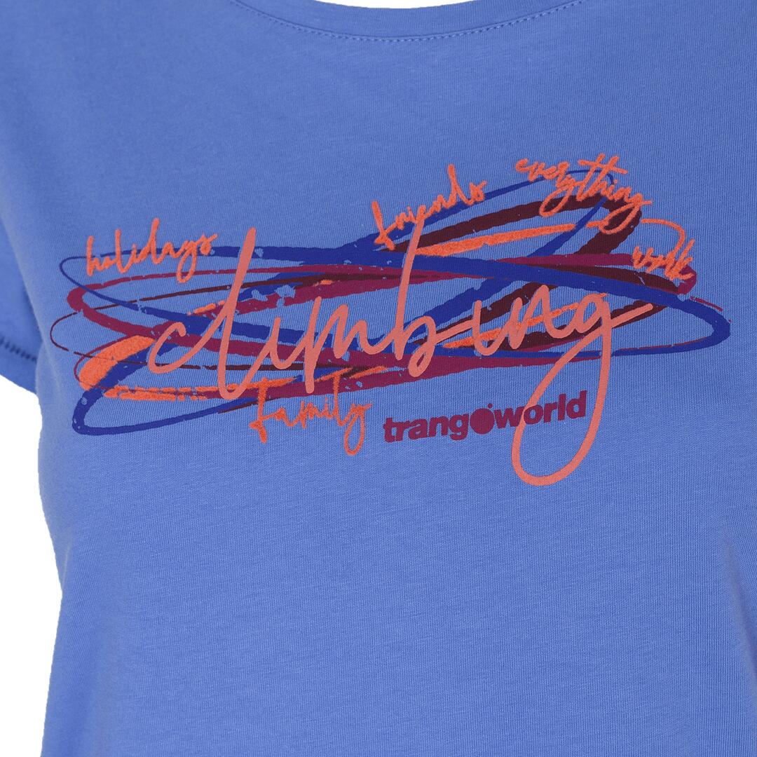 Camiseta para Mujer Trangoworld Cervia Azul 2/6