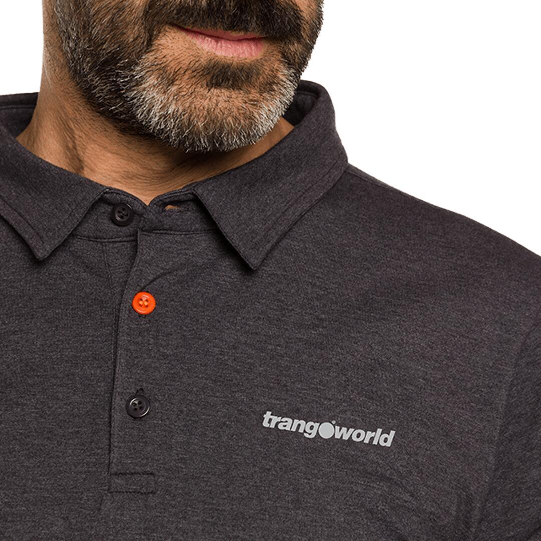 Polo manga corta para Hombre Trangoworld Finu Negro 7/7