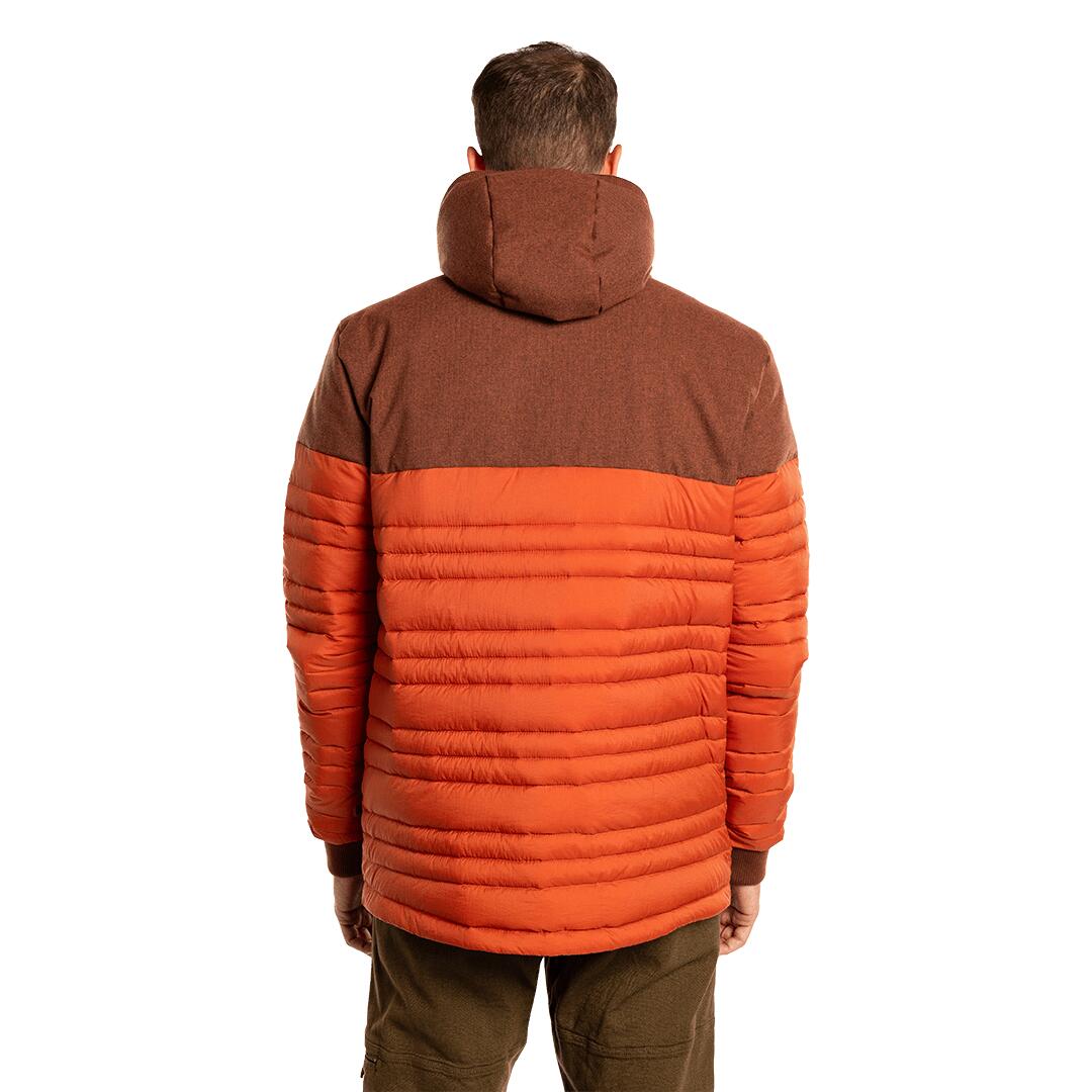 Plumífero para Hombre Trangoworld Datca Marrón/Naranja 180g 600cuin 4/7
