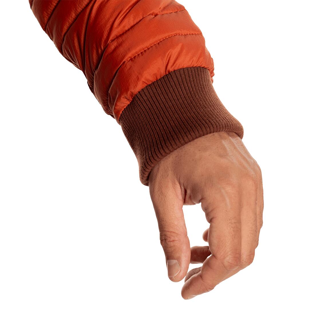 Plumífero para Hombre Trangoworld Datca Marrón/Naranja 180g 600cuin 6/7