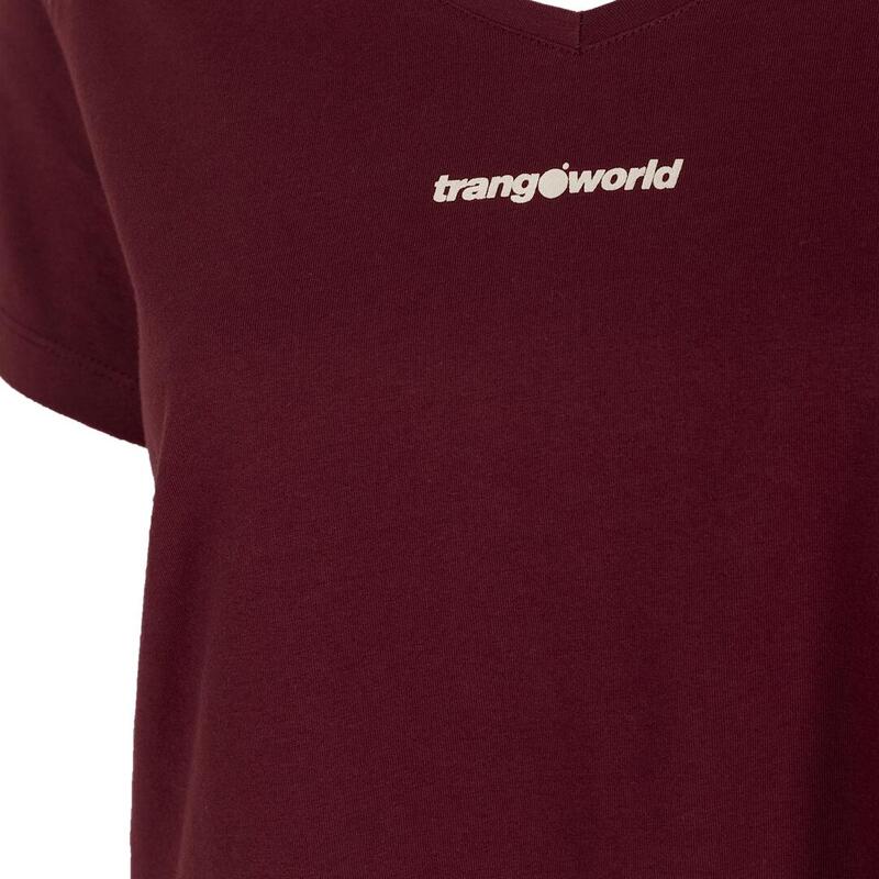 Camiseta para Mujer Trangoworld Garbi comb Rojo