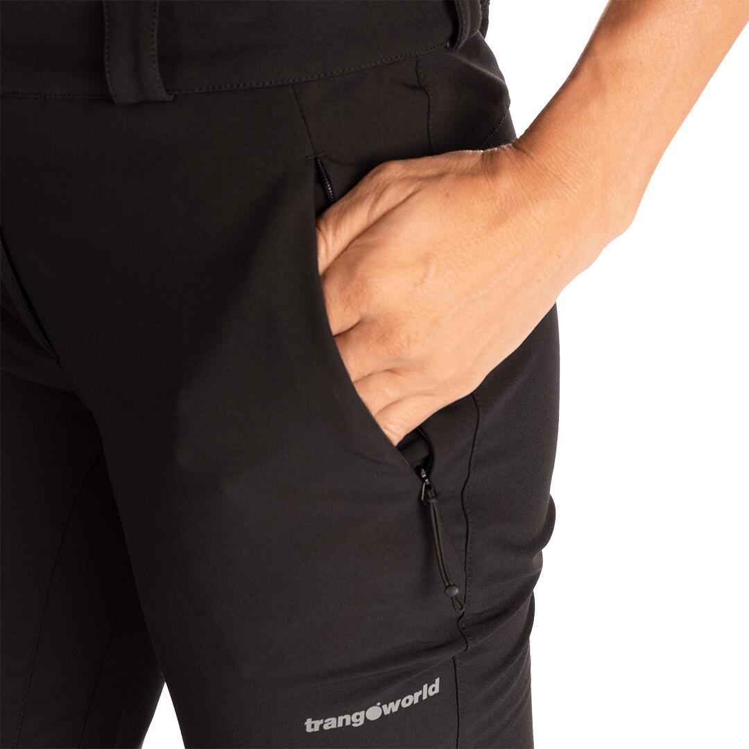Pantalón para Mujer Trangoworld Olukai dr Negro 5/5