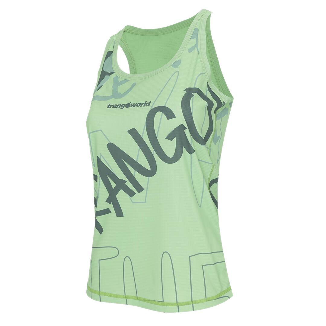 TRANGOWORLD Camiseta de Trail Running para Mujer Trangoworld Senz Verde