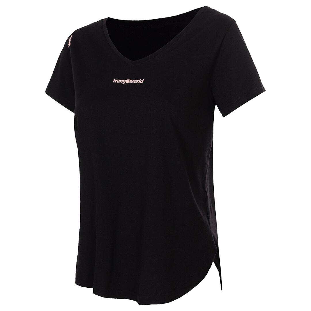 Camiseta para Mujer Trangoworld Garbi comb Negro 2/7