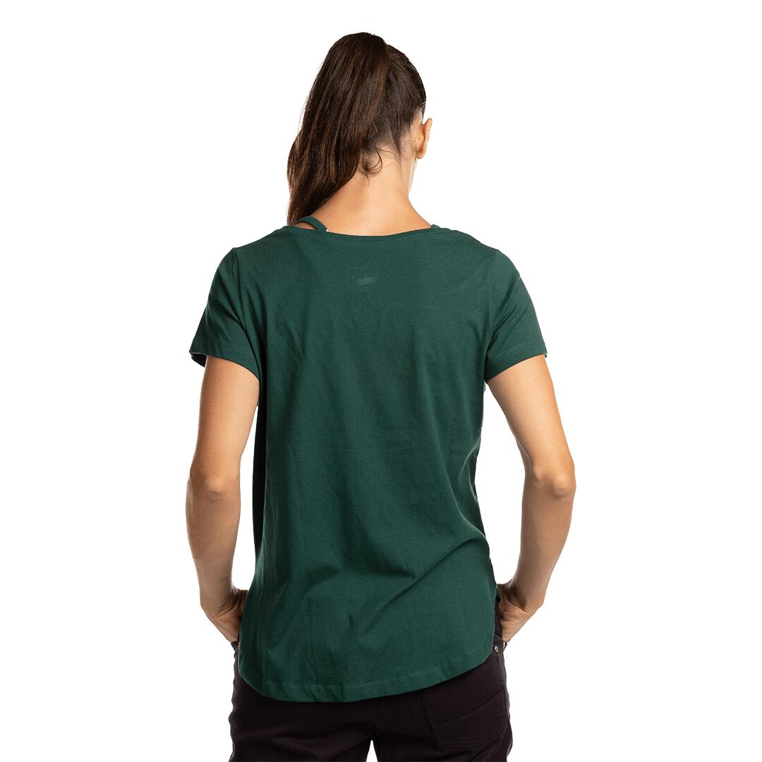 Camiseta para Mujer Trangoworld Garbi comb Verde 7/7