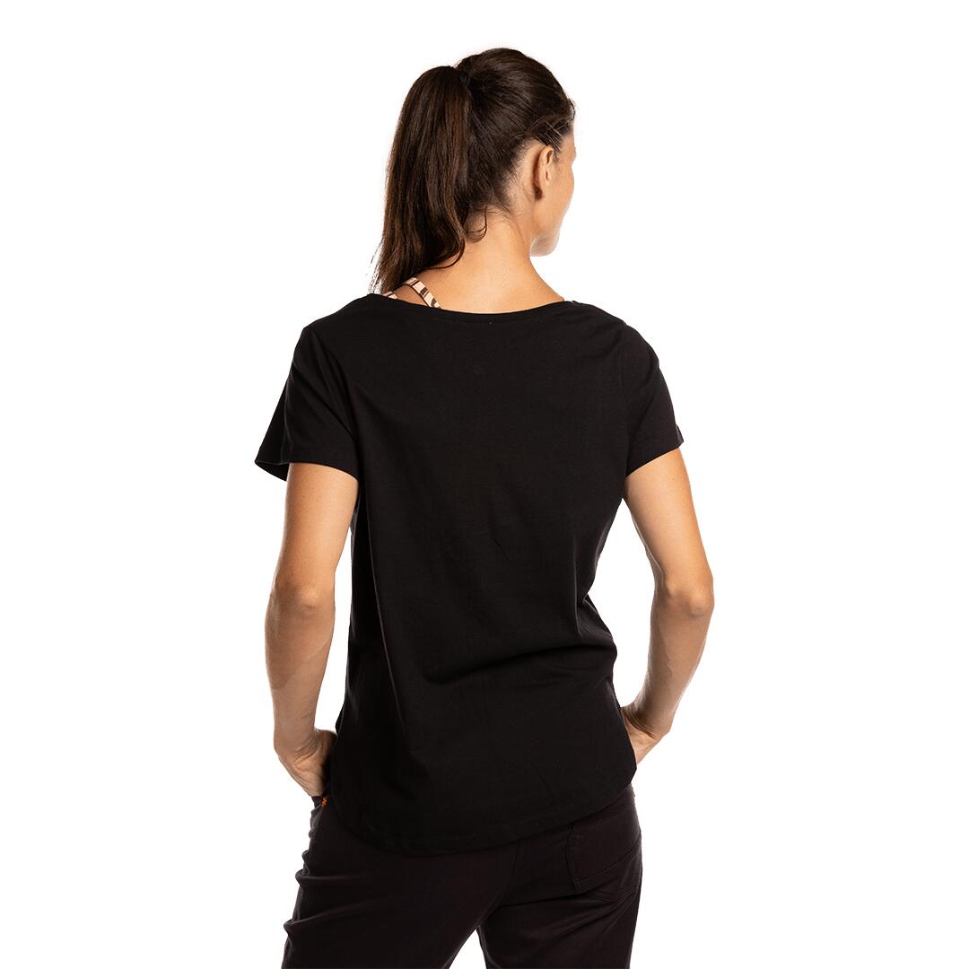 Camiseta para Mujer Trangoworld Garbi comb Negro 7/7