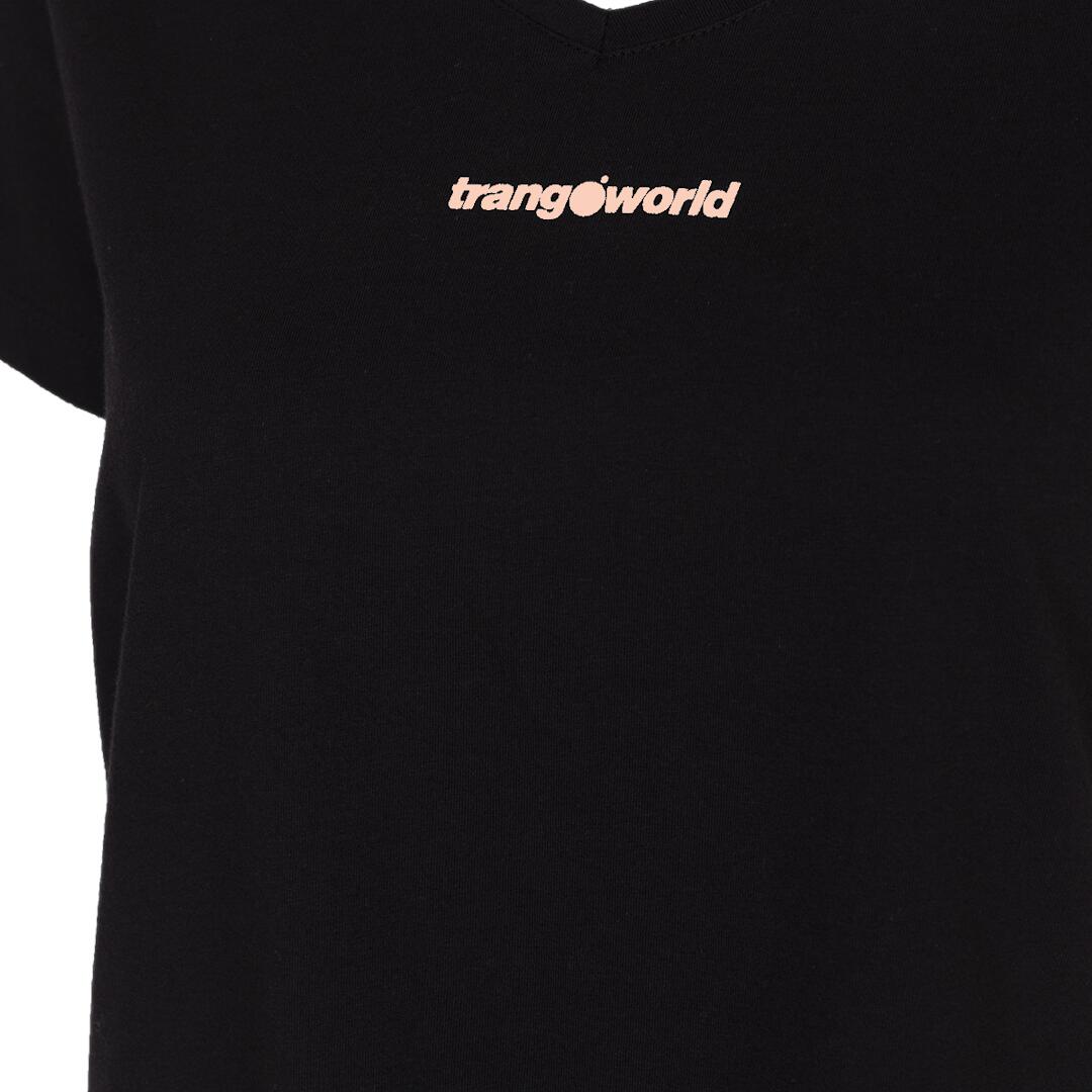 Camiseta para Mujer Trangoworld Garbi comb Negro 3/7