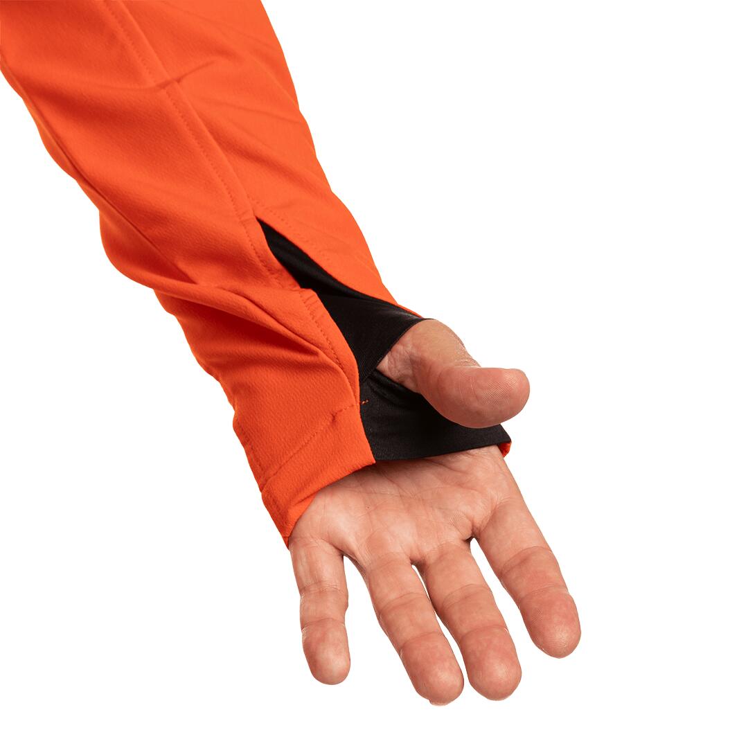 Softshell para Hombre Trangoworld Trx2 dura pro Naranja/Azul 7/7