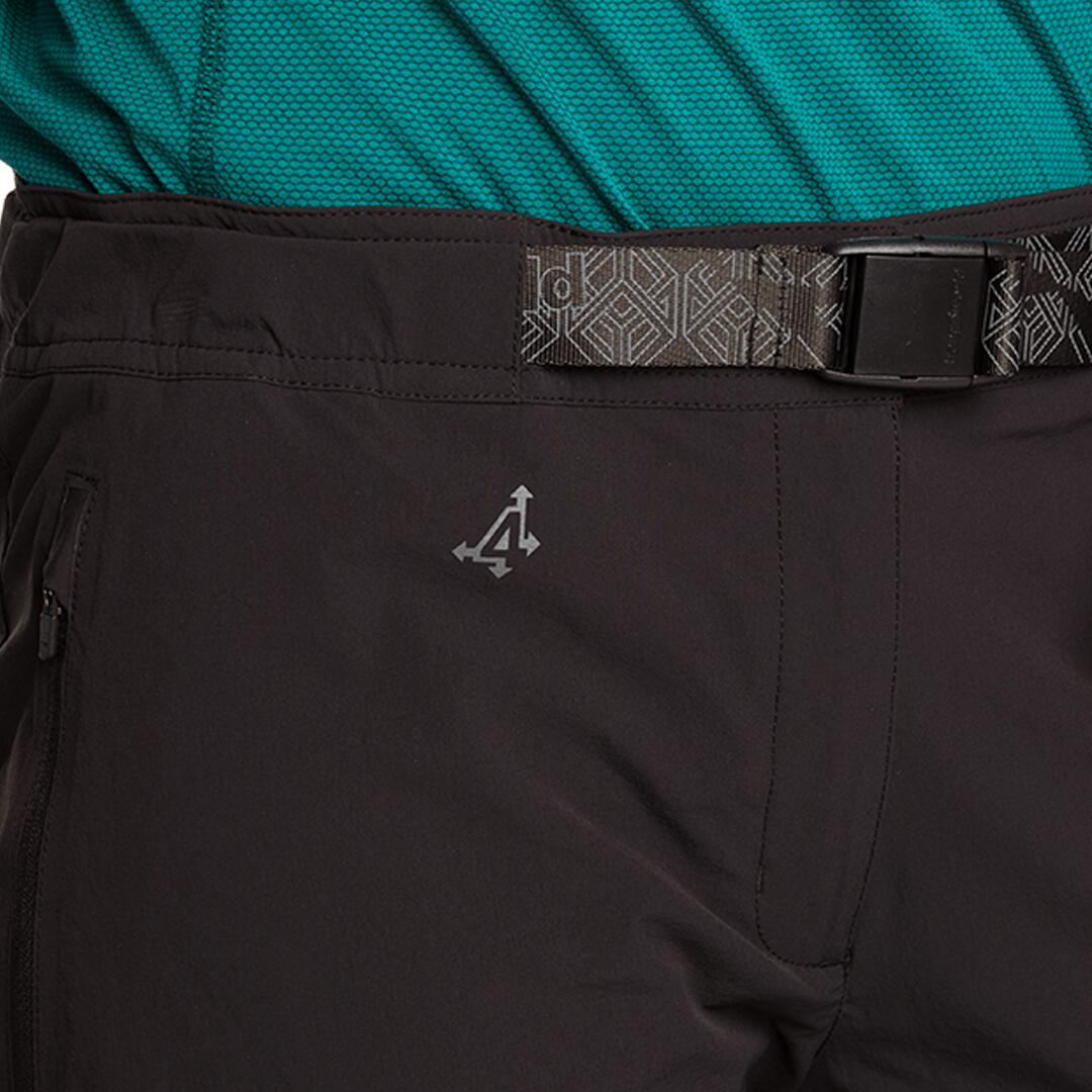 Pantalón para Mujer Trangoworld Luna sf Negro/Gris 7/7