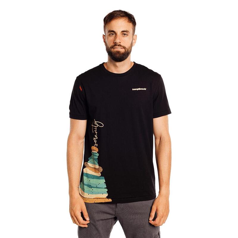 Camiseta para Hombre Trangoworld Tolarp Negro