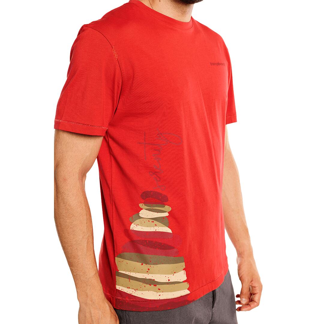 Camiseta para Hombre Trangoworld Tolarp Rojo 5/6