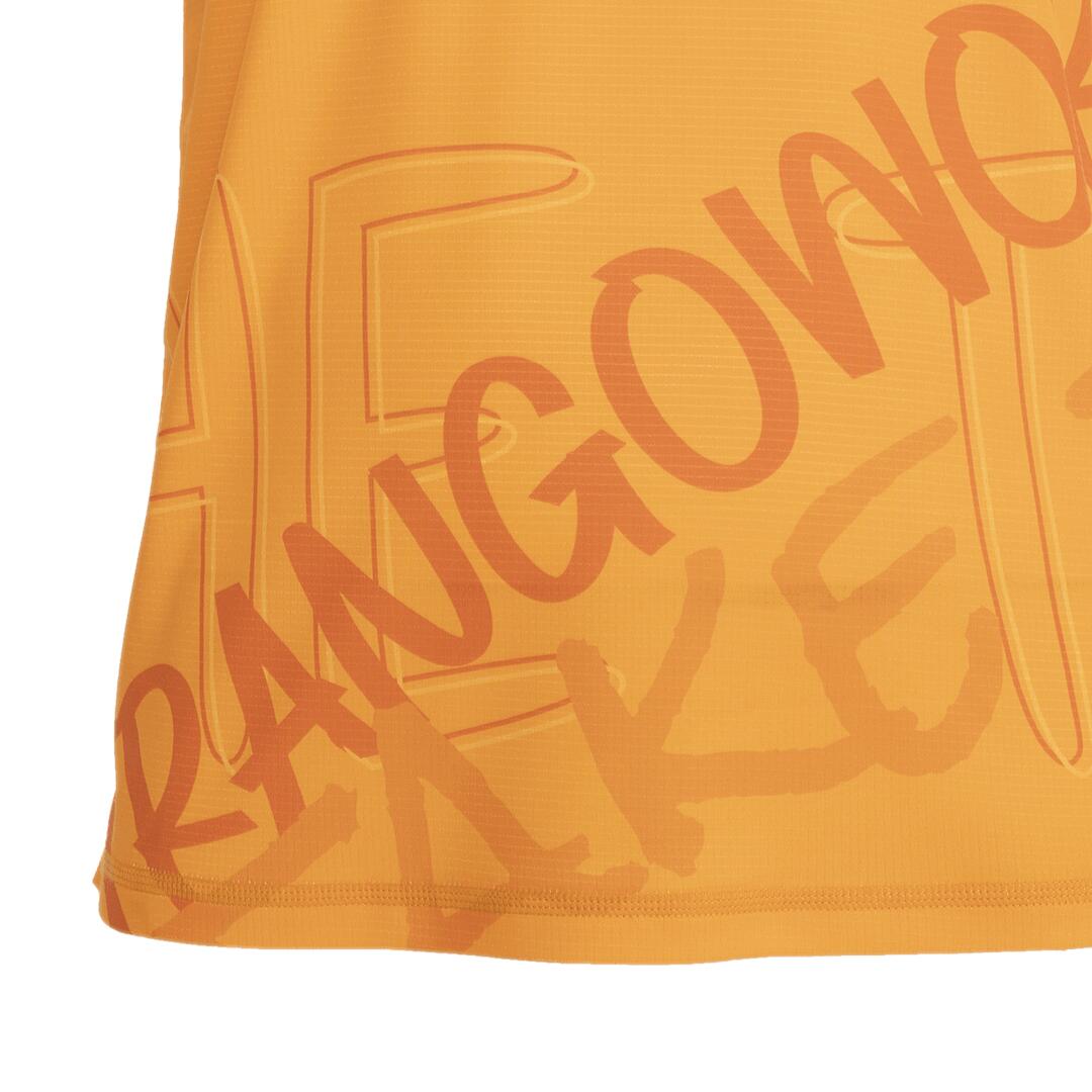 Camiseta de Trail Running para Hombre Trangoworld Champex Naranja 2/7