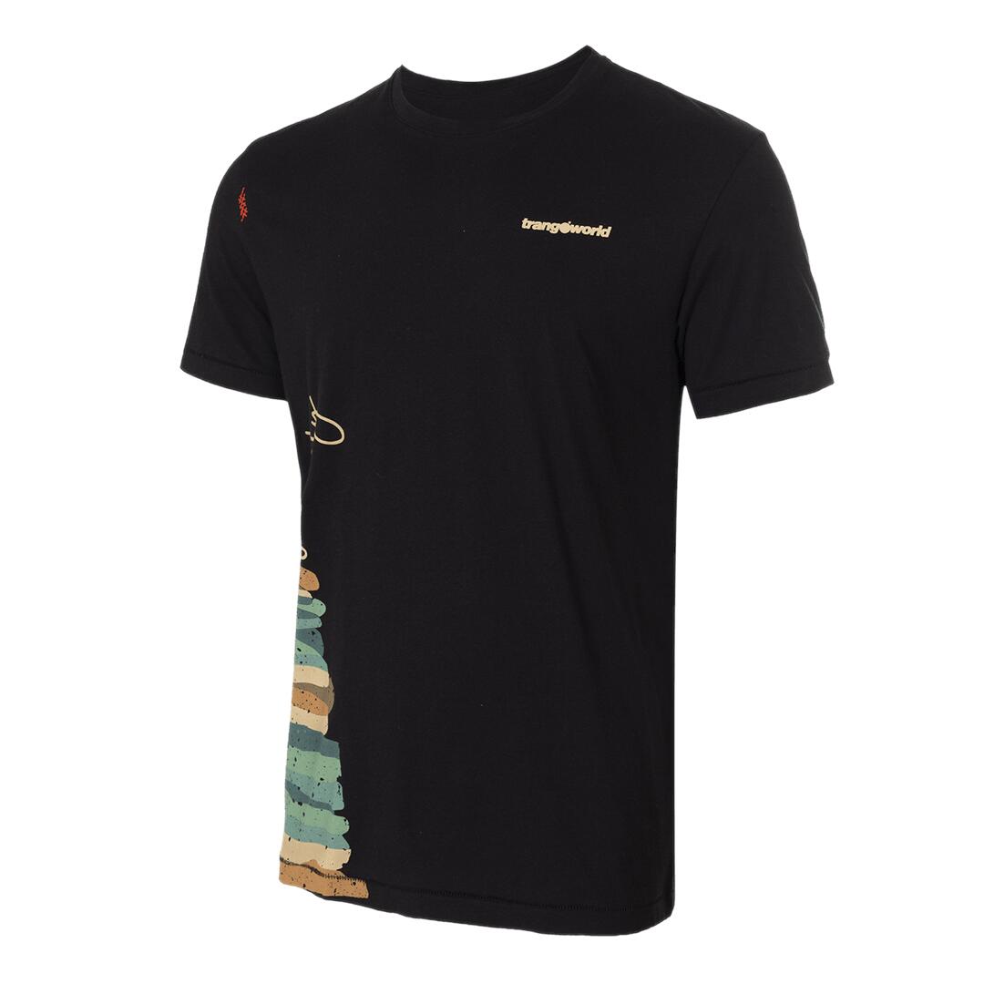 TRANGOWORLD Camiseta para Hombre Trangoworld Tolarp Negro