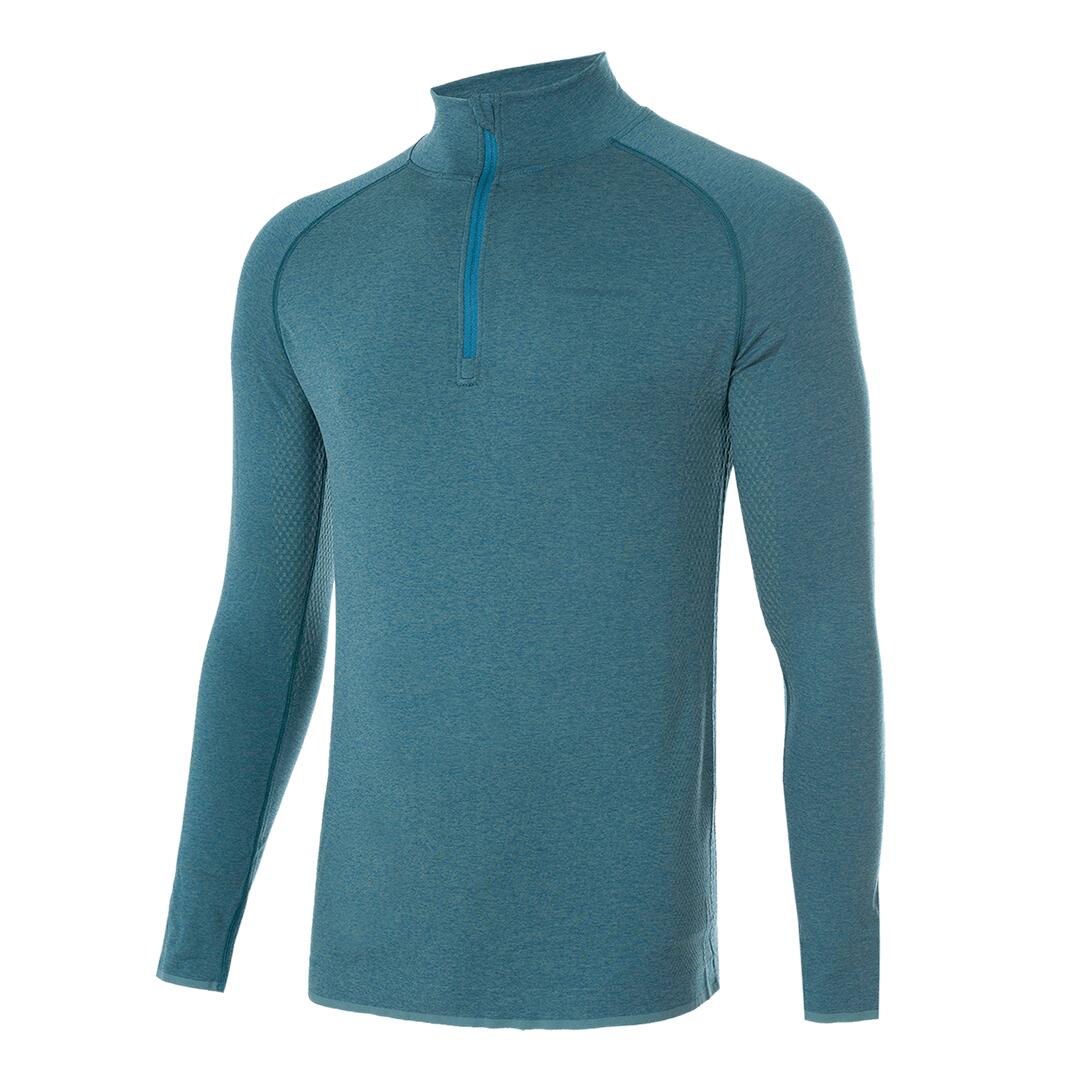 Camiseta térmica manga larga para Hombre Trangoworld Lodes Azul/Azul 2/7