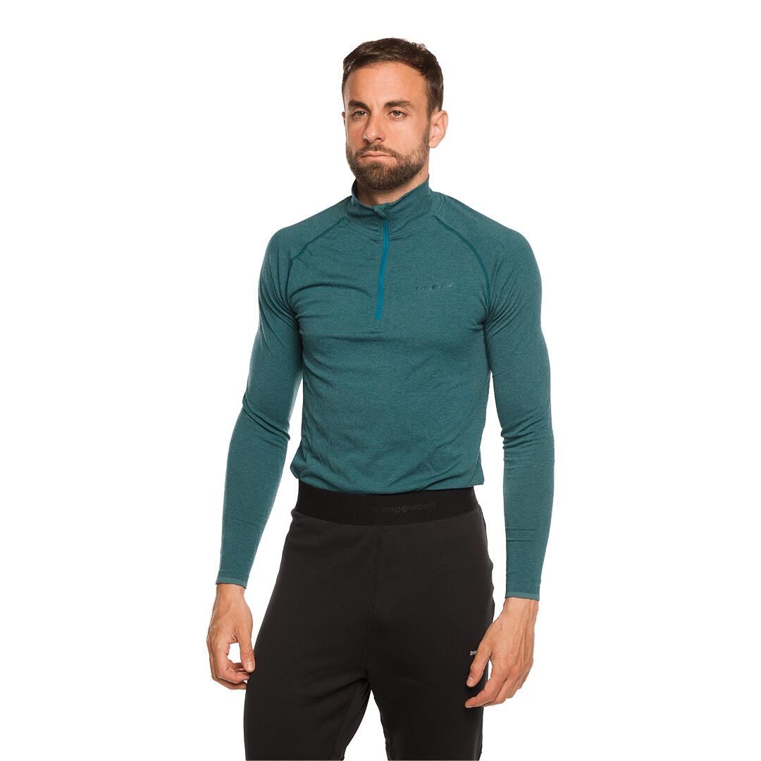 Camiseta térmica manga larga para Hombre Trangoworld Lodes Azul/Azul 4/7